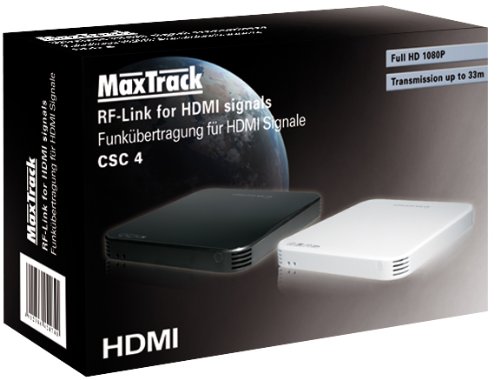 MaxTrack CSC4L wireless HDMI Transmitter Set (1080p, 33m) mit Netzteil/HDMI Kabel - 5