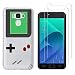 Produktbild Hülle Asus ZenFone 3 Max Plus ZC553KL, Schutzhülle Silikon Transparent mit Muster Motiv Handyhülle [Ultra Dünn] Slim Stoßfest Weich TPU Bumper Case Backcover für Asus ZenFone 3 Max Plus ZC553KL Zoll Smartphone (Spielmaschine) mit (2 Pack) Hartglas Displayschutzfolie