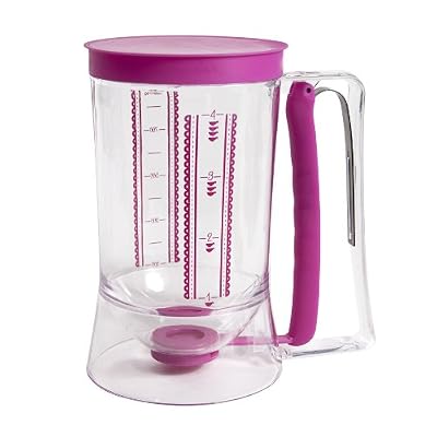 Lily Cook KP5115 Flacon doseur pour pâte (Bleu, Vert, Violet, en plastique, verres ou millimètres)
