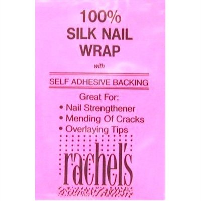 Rachels Adhesive Silk Nail Wrap (Pink) (2 Pack)