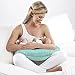 Comfort and Harmony Simply Mombo Pillow with Removable Slipcover (Turquoise)