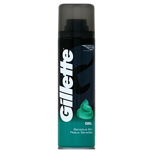 Gillettte Shaving Gel Sensitive 200ml x 6 x 1 pack