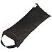Yoga Sandsack, Sandbag mit Innenbeutel, schwarz, 100% Baumwolle, praktisches Yogahilfsmittel, Yogazubehör