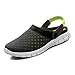Produktbild Yying Unisex Hausschuhe Damen Schuhe Herren Sommer Clogs Atmungsaktiv Hausschuhe Home Slipper Shoes Freizeit Outdoor Schuhe Gartenscuhe Pantoffeln Strandschuhe Beach Sandalen Grün 40
