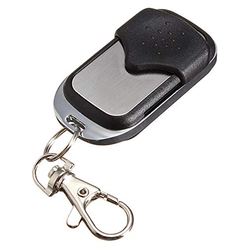 Jullyelegant Clonage Universel Fob télécommande avec 4 clés 12V 27A Batterie 433mHz RF pour Porte de Garage Code de Copie de Voiture