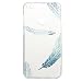 Produktbild Für Huawei P10 Fall [mit Tempered Glas Displayschutzfolie], qimmortal (TM) Soft Silikon Bumper Ultra Thin Slim Flexible Cover Case, Hohe Qualität TPU mit farbigen Cute gedrucktes Muster Fashion Design Schutzhülle Rückseite Gummi Case Cover Hülle Schale Perfekt ausgestattet für Huawei P10