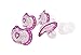 Haberman Lovi Soother (0-3 Months, Pack of 4, Pink)