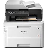 Brother MFC-L3770CDW Imprimante multifonctions 4 en 1 Laser |couleur | silencieuse 47db | bac multiformat 30f | fonction NFC | Wi-Fi | impression recto-verso intégral | Inclus 1000 pages de Toner