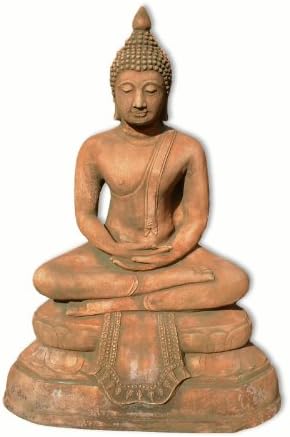 Chiang Mai Buddha, red, imported from Thailand (10203)