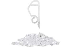 50 Outdoor Light Hooks Clips Christmas Xmas Decoration Home Garden Gutter Hanging Plastic Double Holder LED FAIRY by Concept4u