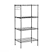 Produktbild Yontree Regal, Metall, für Küche / Badezimmer, 4 Ablagen, 40 cm x 30 cm x 90 cm