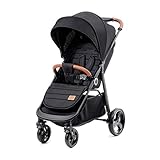 Protección contra el frío - Incluye 2 accesorios adicionales para garantizar el confort térmico al niño: protector para las piernas y protector de lluvia; fácil de montar.