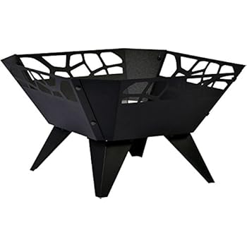 Klappbare Design-Feuerschale für draußen, Camping-Feuerstelle, Stahl