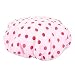 Difunctional Shower Cap Double Layers Waterproof Bath Cap,Red Dot RS.1736.00