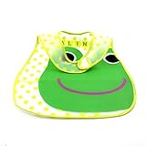 flyyfree estilo de dibujos animados de plástico EVA bebé delantal babero impermeable bebé...