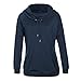 Produktbild Dorical Wintersweatshirt Damen Grau Herbst Winter Warm Weinrot Blau Grau Lose Rollkragenpullover Sweatshirt Hochwertige Hässliche Modern Pullover Kostüm für Frauen Günstige Kaufen Online Sale