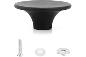 STARTBUYMORE Bouton en bakélite facile à assembler pour cocotte compatible avec la plupart des couvercles d'ustensiles de cuisine avec vis
