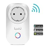 Intelligent presa Wi-Fi, HiWild EU spina lavoro con Amazon Alexa per iOS Android app non necessari Hub WiFi controllo tutti i tuoi dispositivi ovunque tu sei