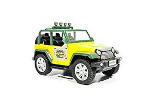 JRPT Range Jungle Safari Pull Back Jeep Toys (Multicolor)