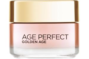 L'OREAL PARIS L'Oréal Paris – Age Perfect Golden Age – Soin Jour Rosé Re-Fortifiant – Crème de Jour Anti-Relâchement & Eclat – Enrichi en Cellules Natives de Pivoine et Calcium/Vitamine B3 – 50 ml