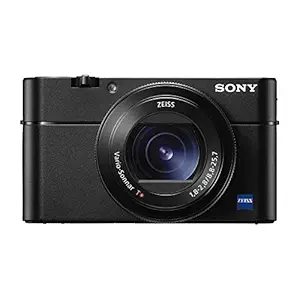 Sony Premium Compact DSC-RX100M5A Advanced Digital 4K Camera (Black)