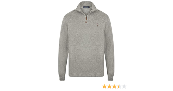 grey polo pullover