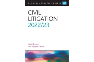 Civil Litigation 2022/2023: Legal Practice Course Guides (LPC)