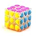 Produktbild JIAAE Carat Love Heart Zauberwürfel 3X3 Kinder Puzzle Crystal Rubik,Transparentwhite