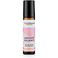 Tisserand Aromatherapy - Restore Balance Pulse Point Roller Ball - Menopause and Menstruation Support - Rose, Clary Sage and Geranium - 10ml