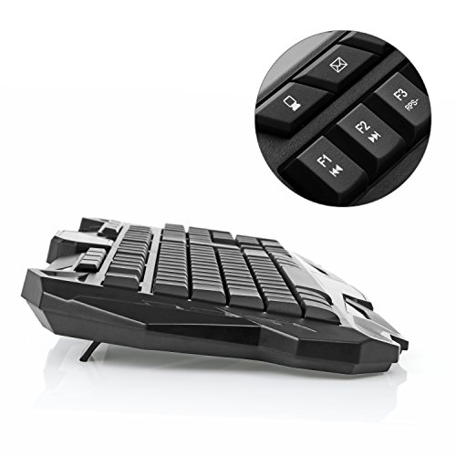 aLLreLi-K617-Clavier-Gaming-USB-Rtroclair-LED-3-Couleur-FR-Layout-Azerty