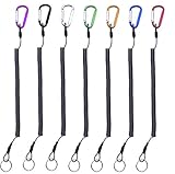 ★ Uso múltiple: a excepción de la pesca, el cable de acero de seguridad también se puede usar para acampar, practicar senderismo, navegar, cazar, bucear, practicar piragüismo, practicar surf, practicar snorkel, esquiar, practicar rafting, remar y otros deportes al aire libre