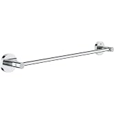 GROHE Start QuickFix Long Towel Holder | 504mm | Shower / Bathroom Accessories | Chrome | 41197000