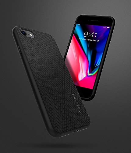 Spigen - Funda Liquid Armor Dise o con Flex Durable y F cil Agarre para iPhone Negro LA Nero reviews Spigen - Funda Liquid Armor Dise o con Flex Durable y F cil Agarre para iPhone Negro LA Nero