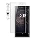Produktbild HERCN Sony Xperia XA2 Plus 6.0" 3D Displayschutzfolie,3D Curved 9H Härte Gehärtetem Glas Tempered Displayschutz Screen Protector für Sony Xperia XA2 Plus Smartphone (Transparent & 2 Pack)
