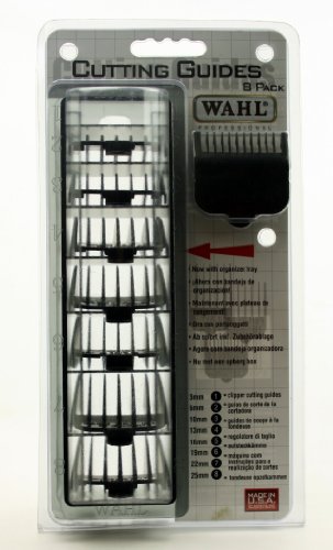 Wahl Hair Clipper Cutting Guides (8 Pack) Wahl Professional