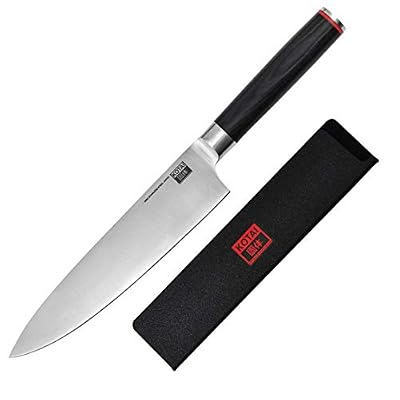 KOTAI - Couteau de Chef Professionnel en Acier Japonais Inoxydable et Ultra-Tranchant (Lame Classique, Couteau de Chef, Lame 20 cm)