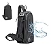 Produktbild Sling Bag Rucksack Schultertasche Mann diebstahlsicher mit USB-Anschluss und Kopfhörer Loch Umhängetasche große Kapazität einstellbar mit Schnallen sehr leicht im täglichen Leben lässig