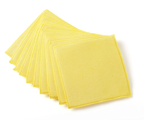 culinarii paño de cocina microfibra con esponja (23 x 23 cm, amarillo)