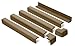 Prince Lionheart Fireplace Guard with 2 Corners (Chocolate)