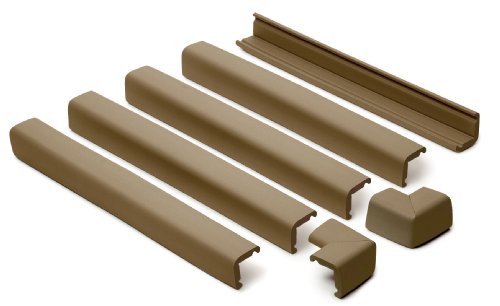 Prince Lionheart Fireplace Guard with 2 Corners (Chocolate)