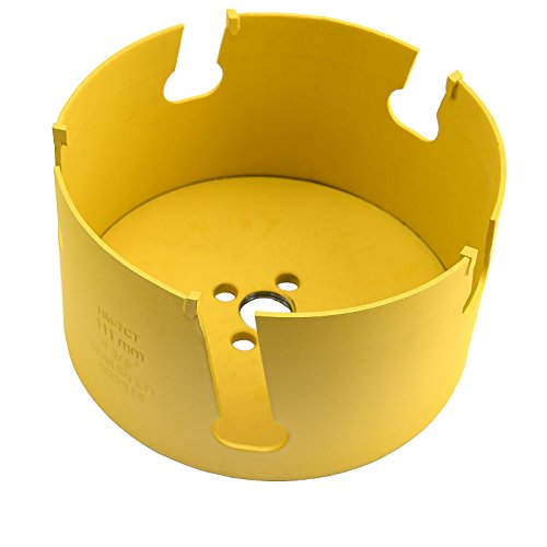 MaxTool CT00Y57R432 - Sierra perforadora de punta de carburo de 114 mm, 57 mm de profundidad 5/8-18 UNF