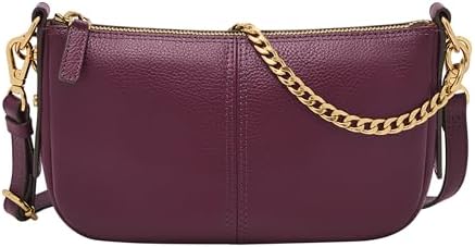 Fossil Crossbody Bag, Borsa a Tracolla Jolie Small Donna, Ametista