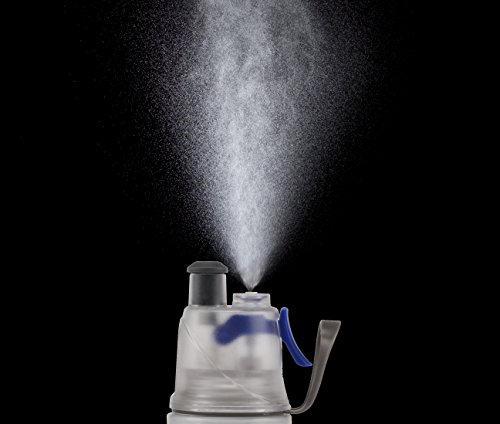 O2 COOL Klassische doppelwandige Mist ’n Sip Wasserflasche (Blau) - 2