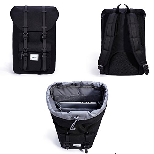 KALIDI 17 Zoll Laptop Rucksack Backpack Schulrucksack für bis zu 15.6 zoll Laptop Notebook Computer Arbeit Campus Studenten Outdoor Reisen Wandern mit Großer Kapazität - 5