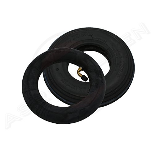 Reifen + Schlauch 200x50 8x2 2PR Ventil 90/20° Sackkarren Rad Slippräder