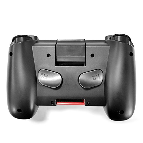 Android Controller UltradÃ¼nn Bluetooth Gamepad mit Halterung fÃ¼r Android / Tablet / TV-Box / VR-GerÃ¤te / Emulatoren - Schwarz Rot