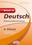 Image de Besser in Deutsch - Klassenarbeitstrainer Gymnasium 6. Klasse (Cornelsen Scriptor - Besser in)