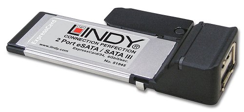 Preisvergleich Produktbild Lindy 2 Port eSATA 3 Karte, ExpressCard / 34