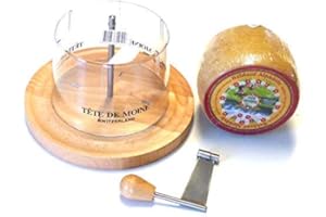 Tete de Moine Komplett Set Käsehobel (Set 1 ganzer Laib Alpkäsle)