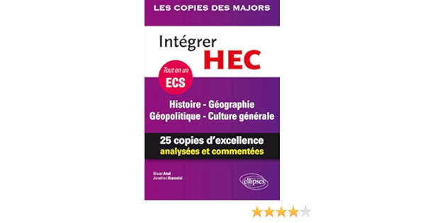 Amazon Fr Integrer Hec Ecs Histoire Geographie Geopolitique Culture Generale Attal Olivier Userovici Jonathan Livres